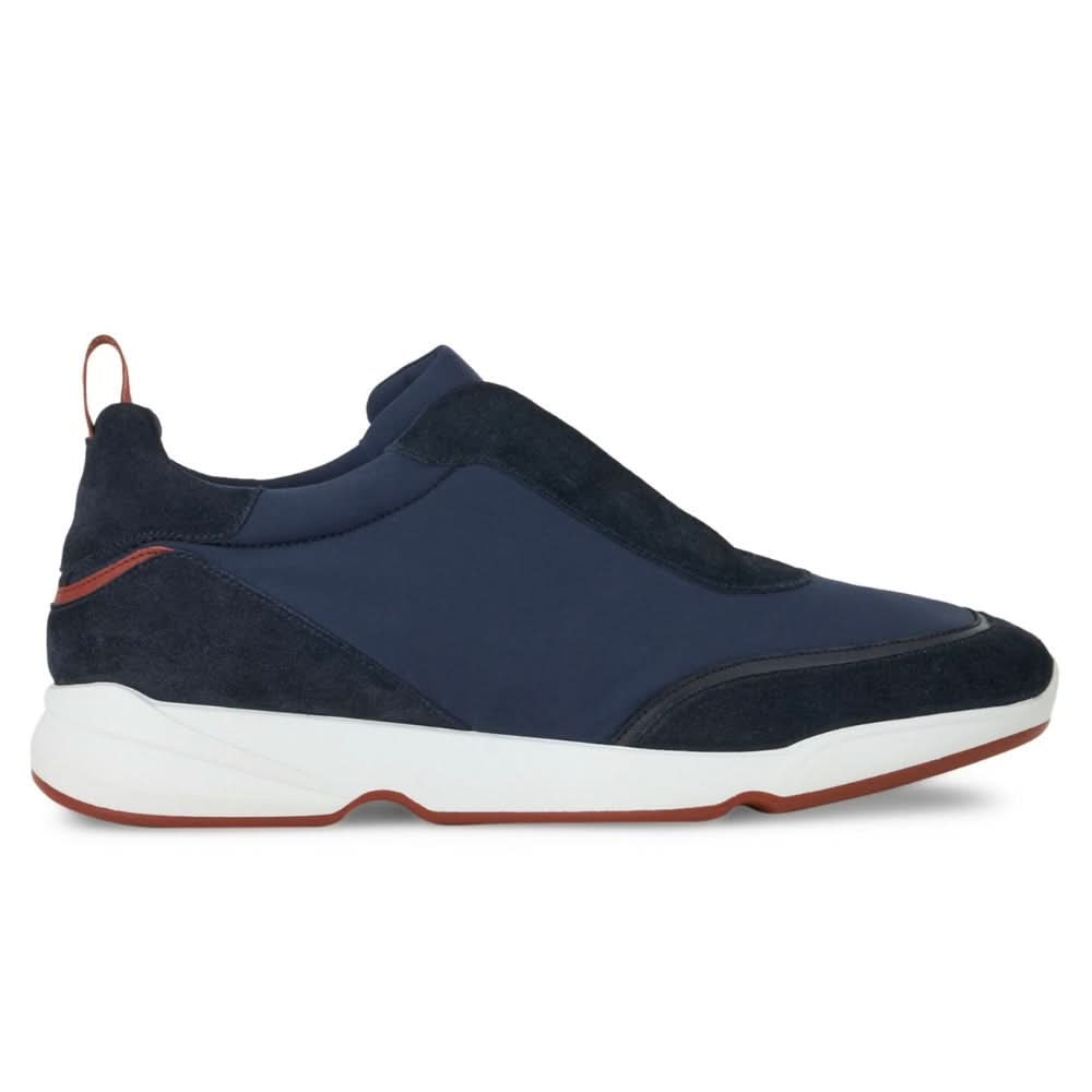 LORO PIANA Suede Modular Walk 'Blue' - Copva