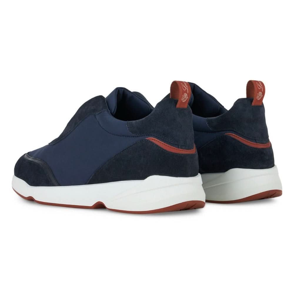 LORO PIANA Suede Modular Walk 'Blue' - Copva
