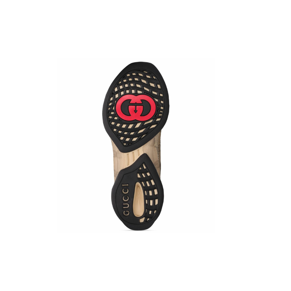 Gucci Run Sneaker 'Beige Ebony Monogram'