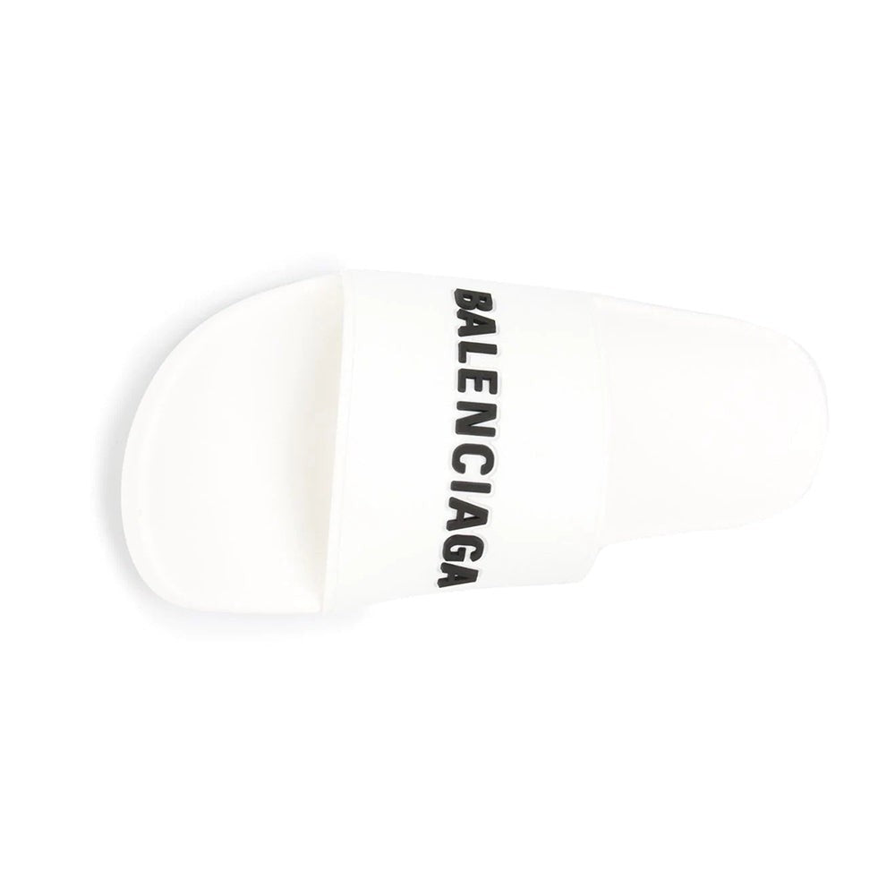 Balenciaga - Logo Embossed Pool Slides - Copva