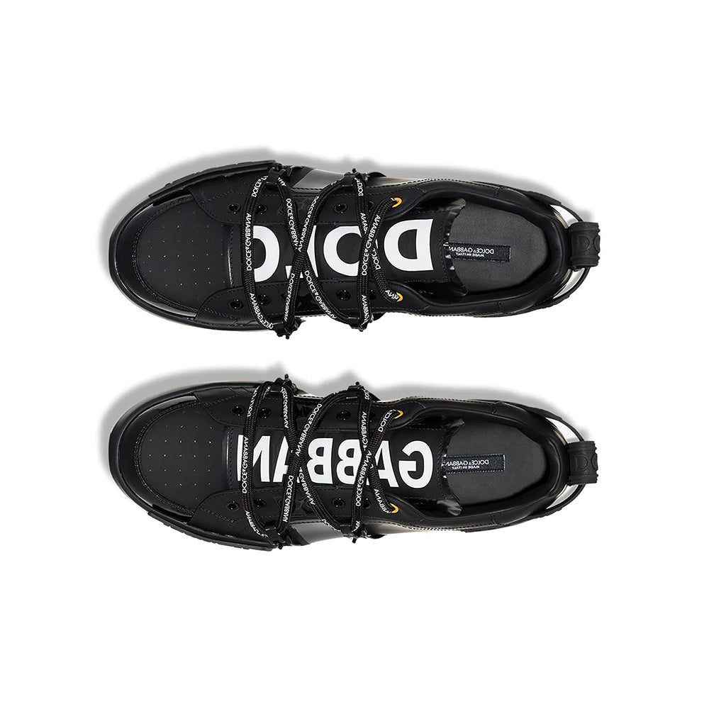 Dolce & Gabbana Portofino Sneakers in Black - Copva