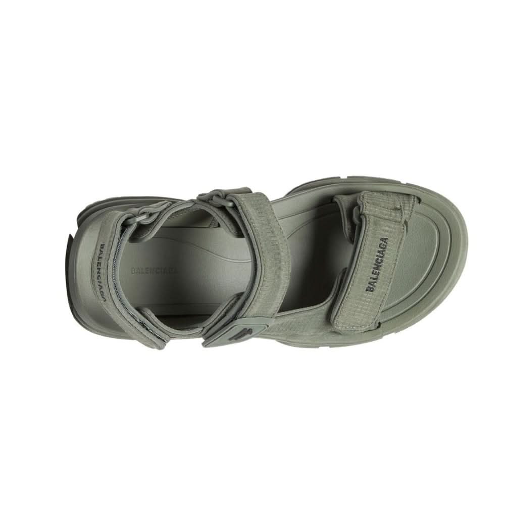 Balenciaga Tourist Sandal 'Khaki' - Copva