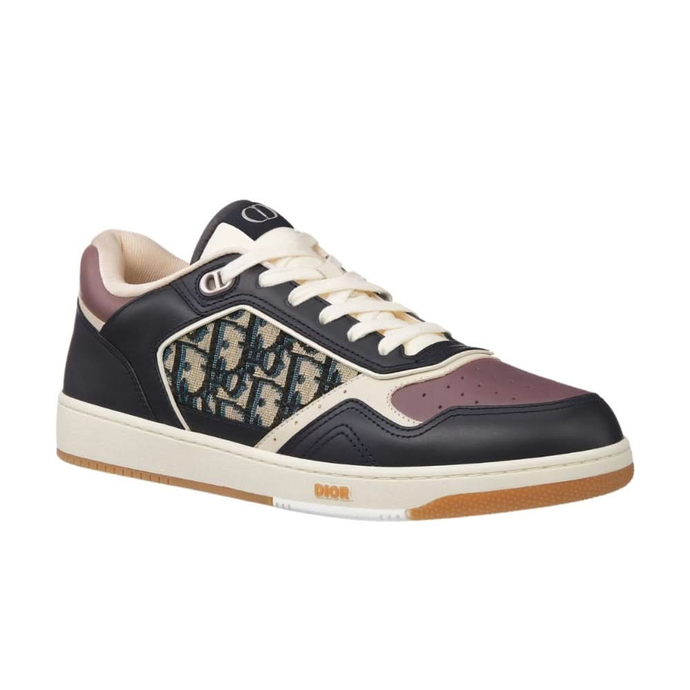 Dior B27 Low 'Dior Oblique - Deep Blue Plum' - Copva