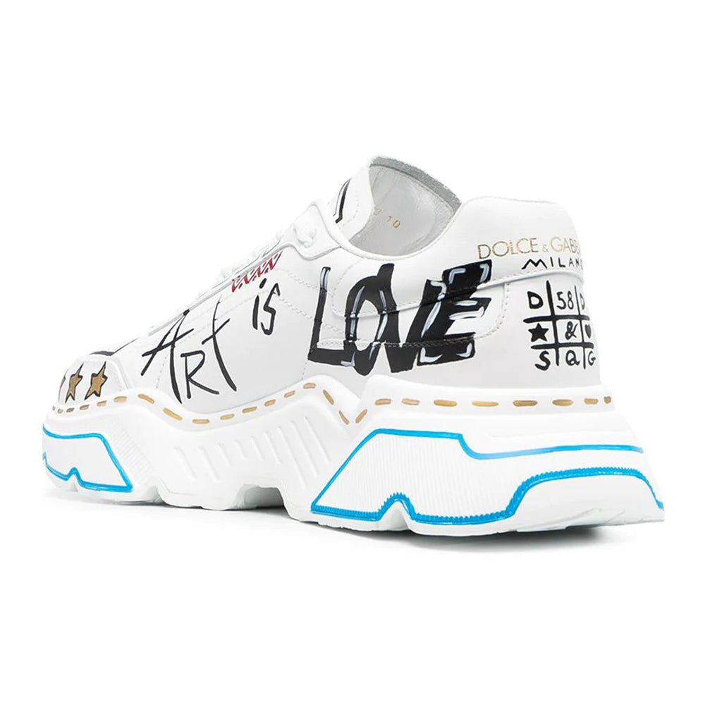 Dolce & Gabbana hand-painted Daymaster sneakers - Copva