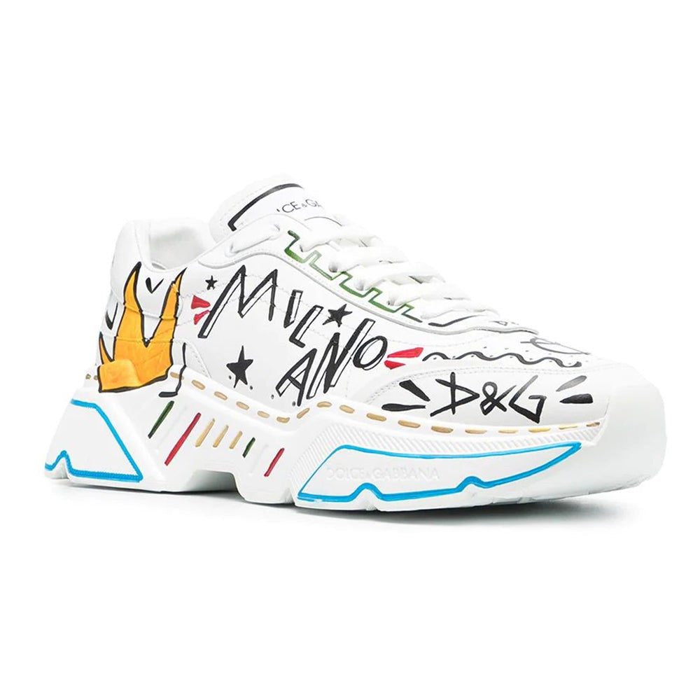 Dolce & Gabbana hand-painted Daymaster sneakers - Copva
