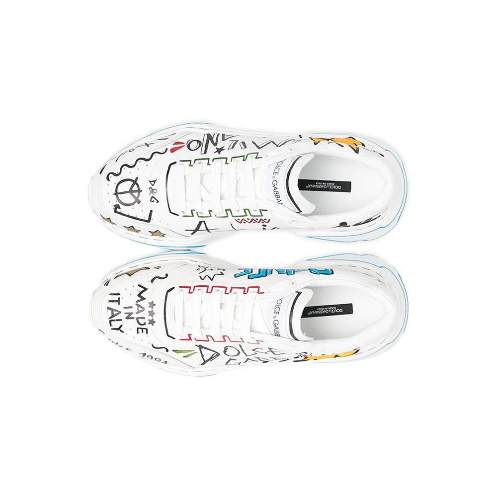 Dolce & Gabbana hand-painted Daymaster sneakers - Copva