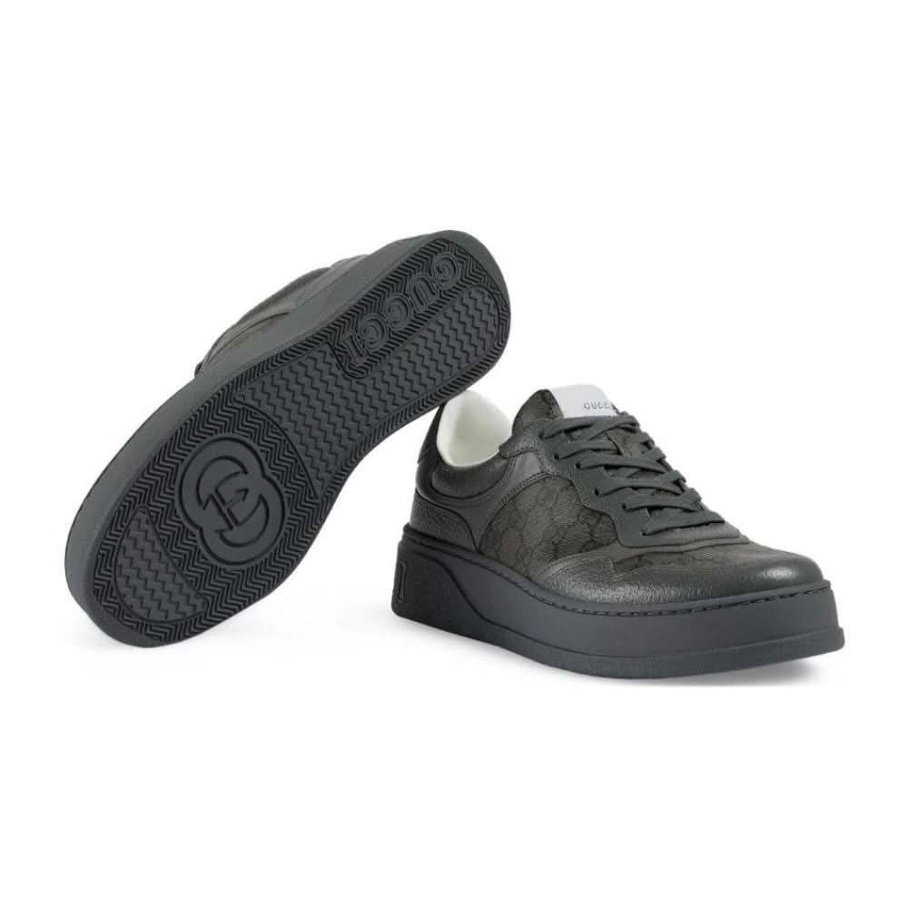 Gucci Lace Up Sneaker 'GG Monogram - Grey' - Copva