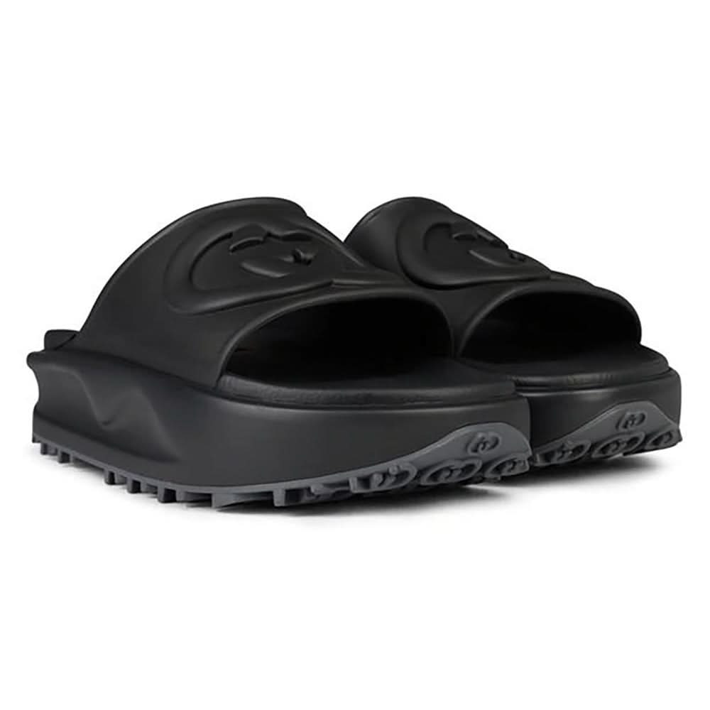 Gucci Interlocking G Miami Sliders - Copva