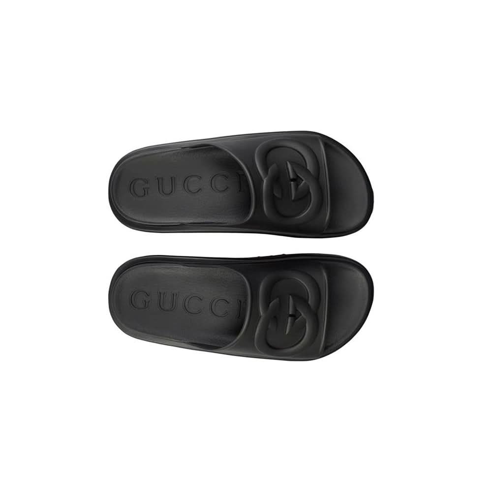 Gucci Interlocking G Miami Sliders - Copva