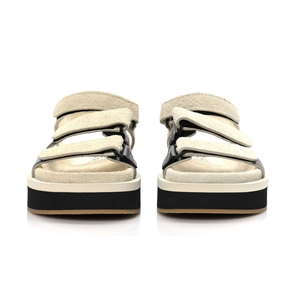 CHANEL Suede Calfskin Velcro "Ivory" - Copva