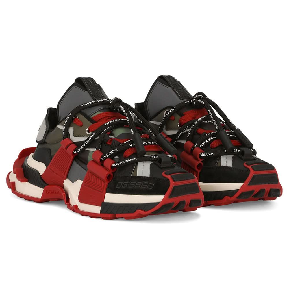 Dolce & Gabbana Space panelled low-top sneakers - Copva