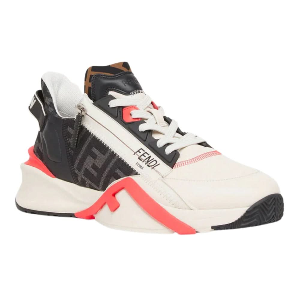 Fendi Flow Runner Lunar New Year Capsule White Low Top Trainers - Copva