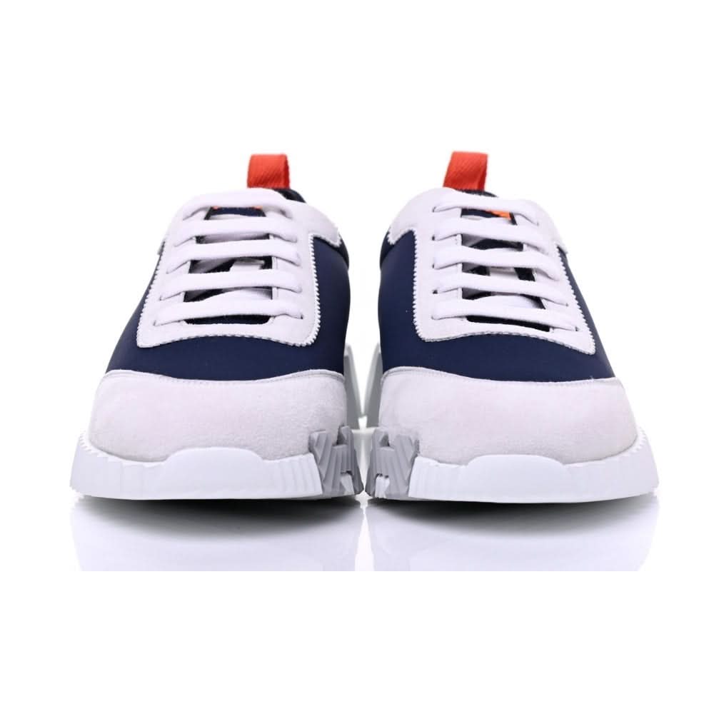 Hermès Suede and Nylon Boucning "Navy Blue/Grey" - Copva