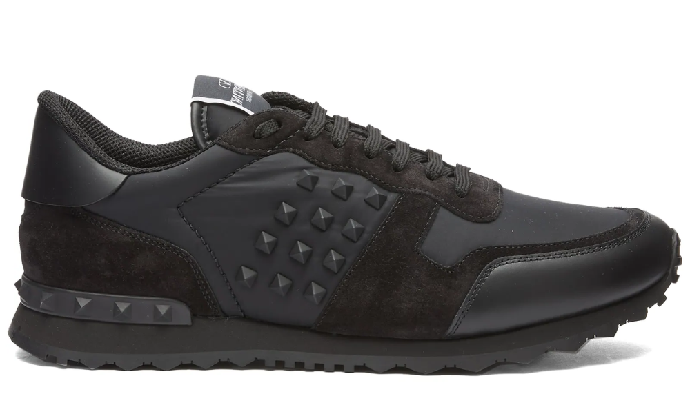 Valentino Rockstud Sneaker "Black"