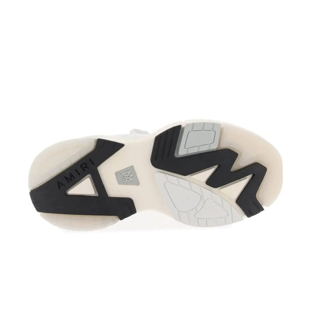 AMIRI Leather MA Runner Sneakers "White" - Copva