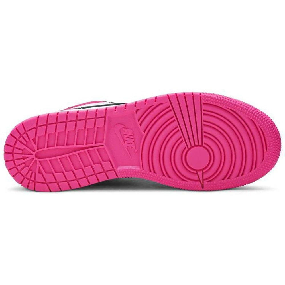 Air Jordan 1 Low SE GS 'Black Active Fuchsia' - Copva