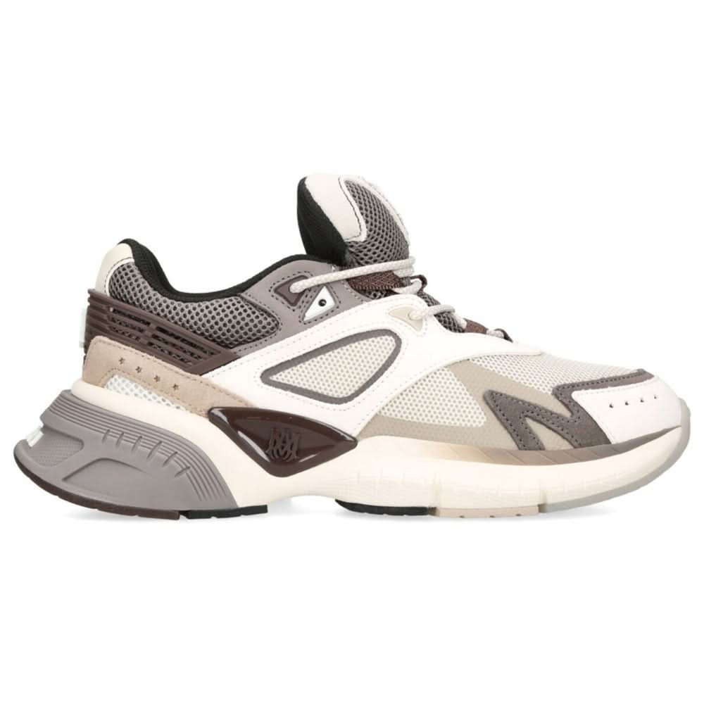 AMIRI Leather MA Runner Sneakers "Brown/Oth" - Copva