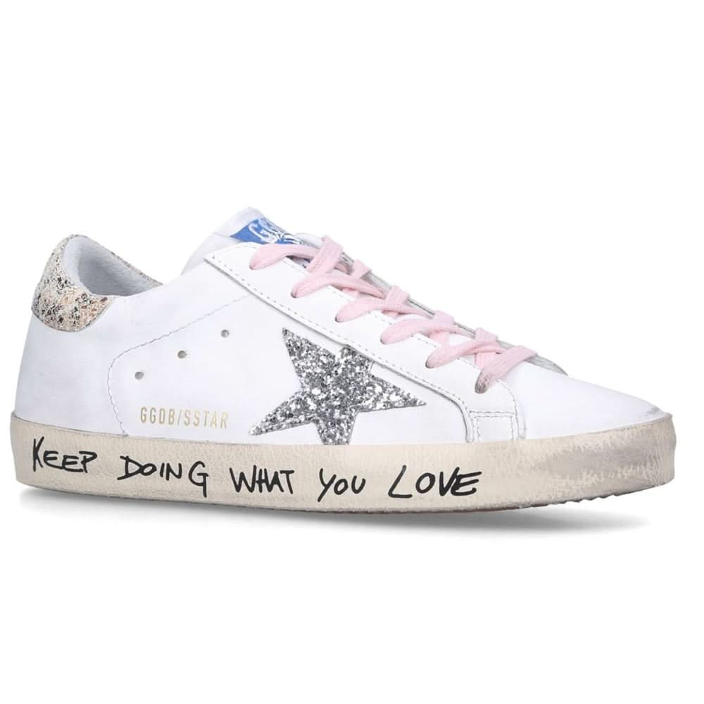 GOLDEN GOOSE Leather Superstar Sneakers - Copva