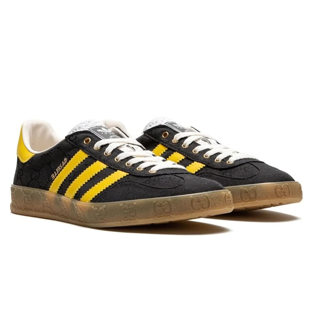 Gucci x Adidas Gazelle 'Black GG Monogram' - Copva