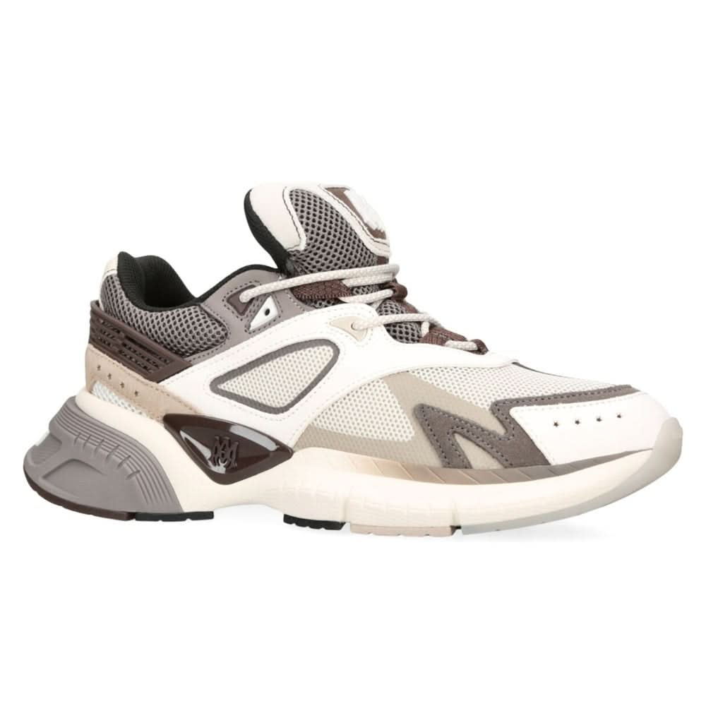 AMIRI Leather MA Runner Sneakers "Brown/Oth" - Copva