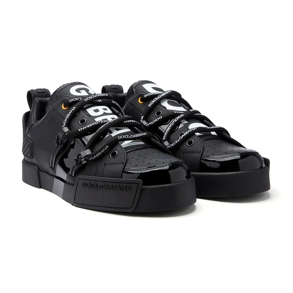 Dolce & Gabbana Portofino Sneakers in Black - Copva