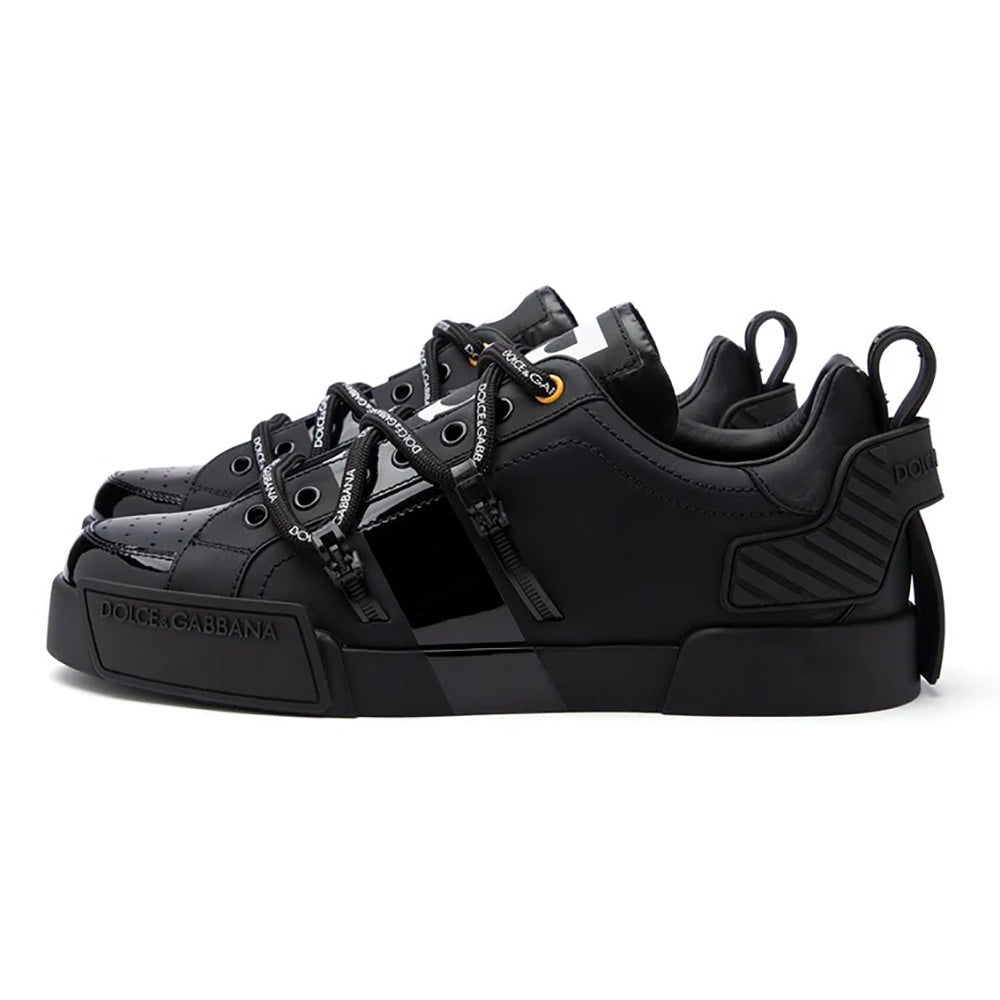 Dolce & Gabbana Portofino Sneakers in Black - Copva