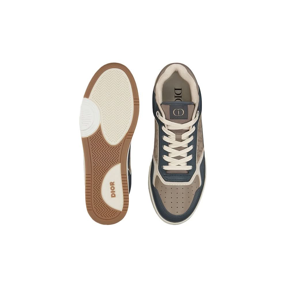 Dior B27 Low 'Dior Oblique - Brown Deep Grey' - Copva