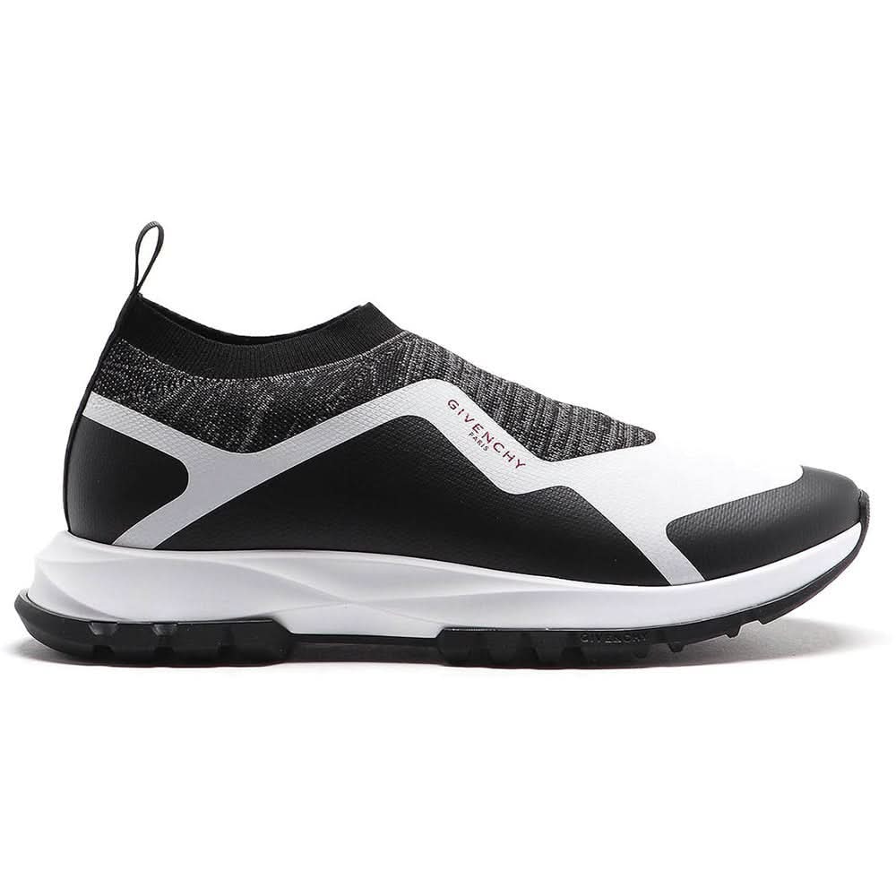 Givenchy Leather Spectre Mesh Low Sock - Copva