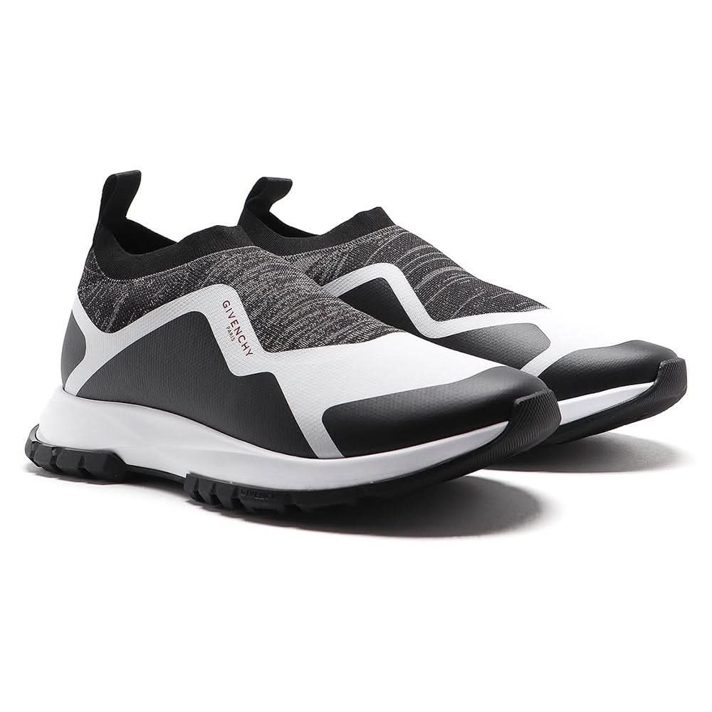 Givenchy Leather Spectre Mesh Low Sock - Copva