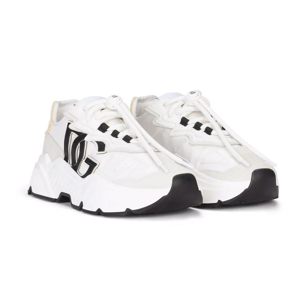 Dolce & Gabbana logo-patch lace-up sneakers - Copva