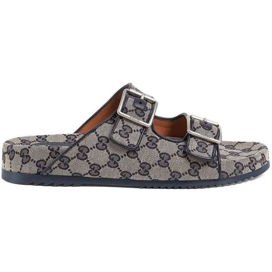 Gucci GG Supreme double-strap sandals - Copva