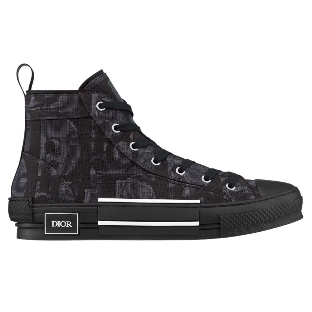 Dior B23 High 'Maxi Dior Oblique - Black' - Copva