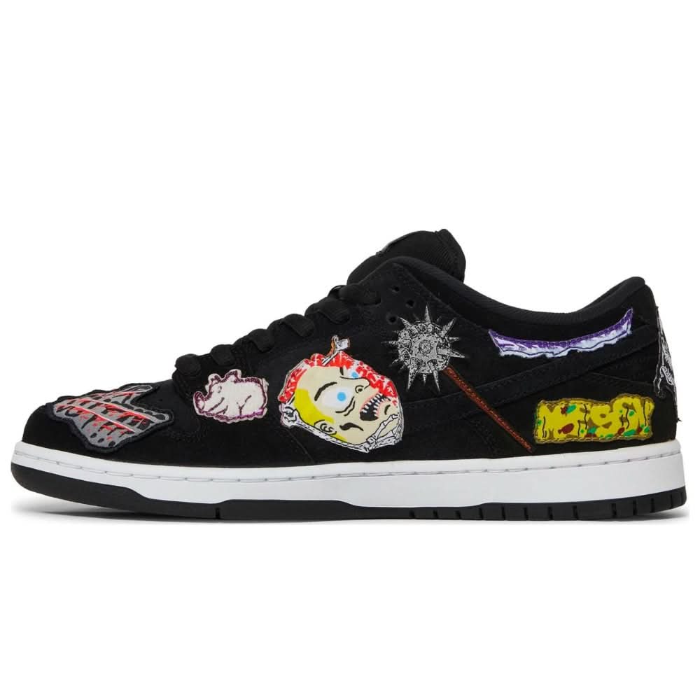 Neckface x Nike Dunk Low Pro SB 'Black' - Copva