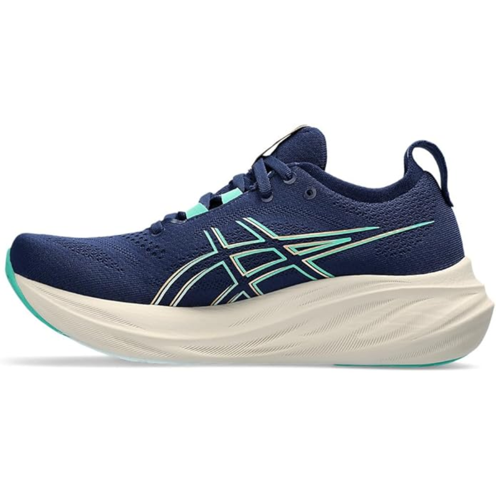 Asics Gel Nimbus 26 Wide 'French Blue Electric Lime'