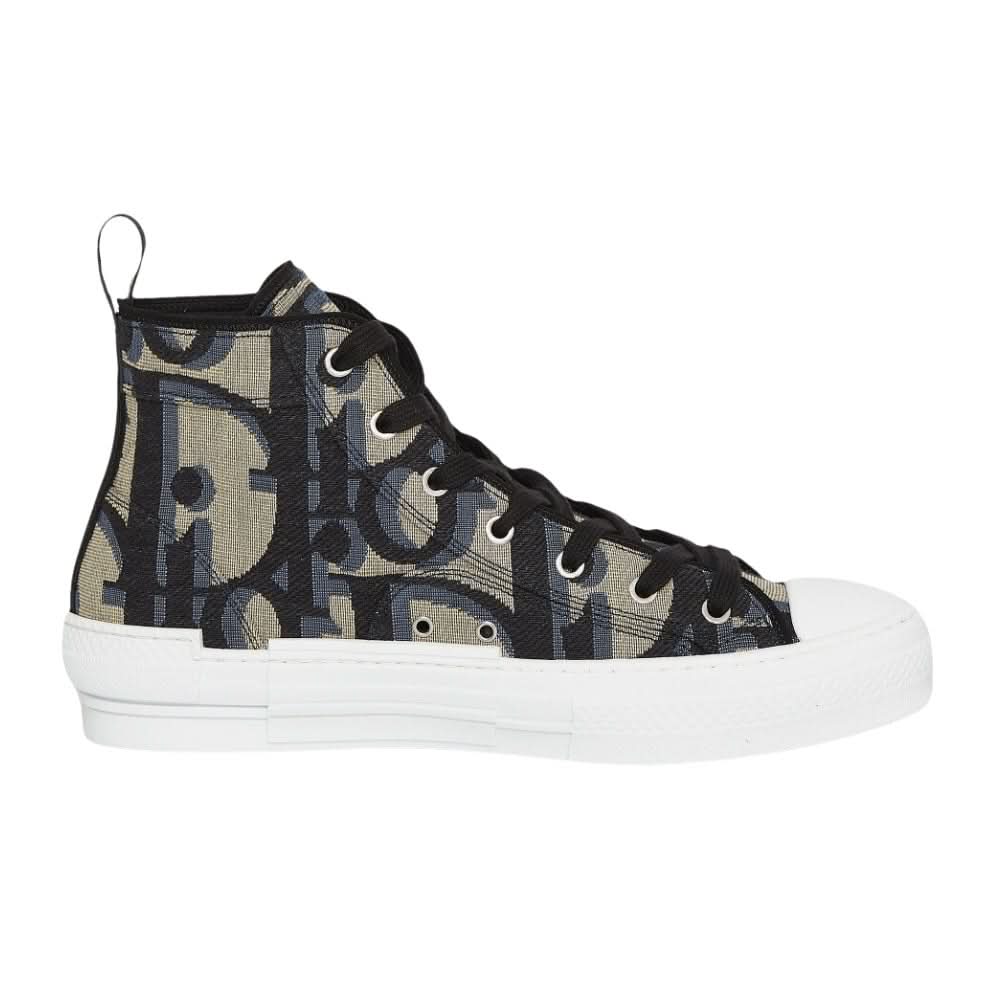 Dior B23 High 'Maxi Dior Oblique - Beige Black' - Copva