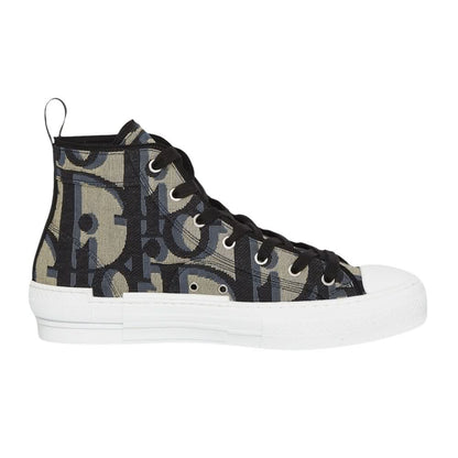 Dior B23 High 'Maxi Dior Oblique - Beige Black' - Copva