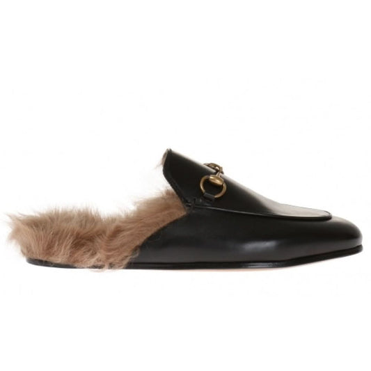 Gucci BLACK 'Princetown' slippers - Copva