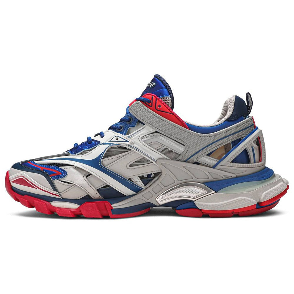 Balenciaga Men's Beige And Blue Track 2 - Copva