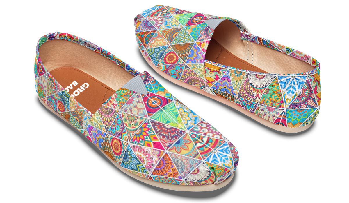 Bohemian Pattern Casual Shoes