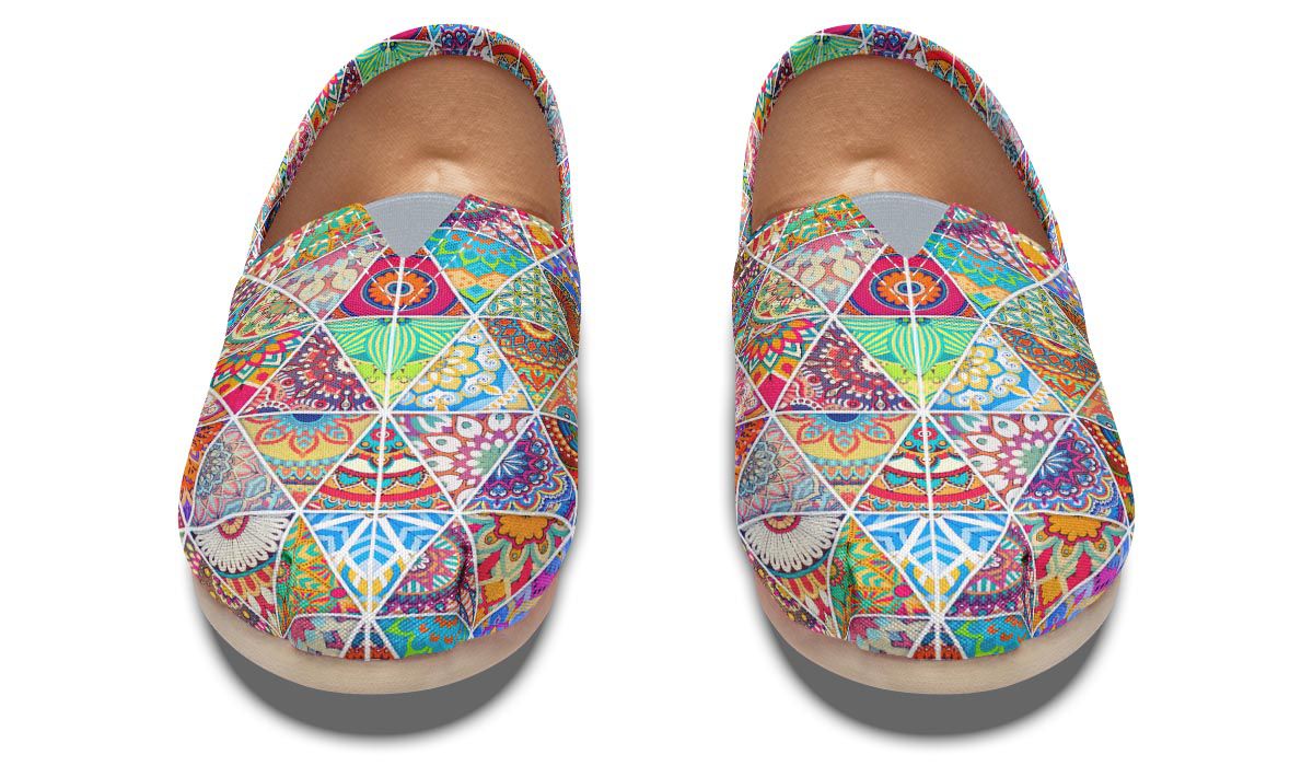 Bohemian Pattern Casual Shoes