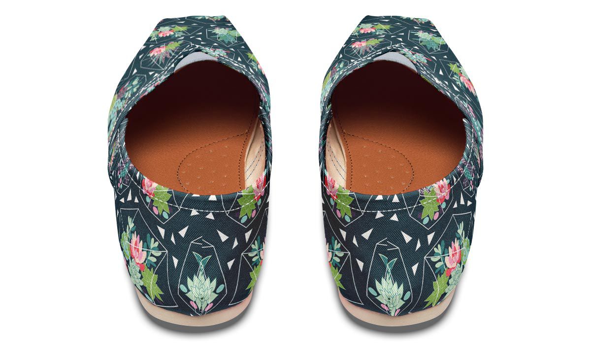 Cactus Terrarium Casual Shoes