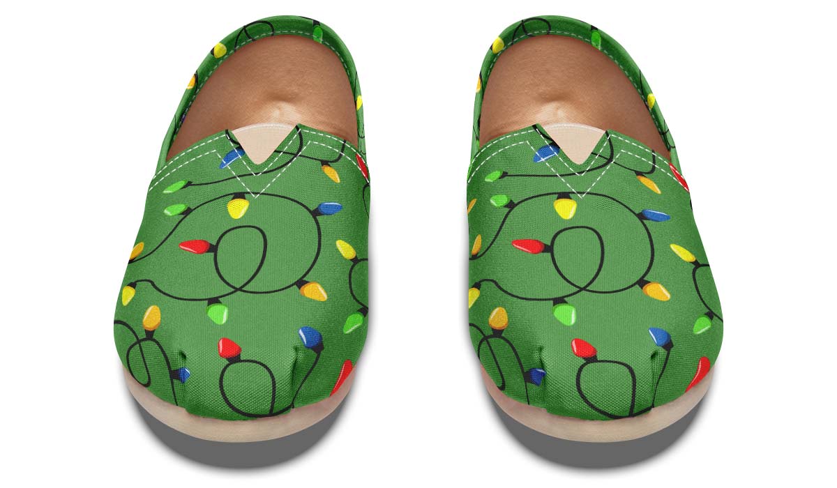 Christmas Lights Casual Shoes