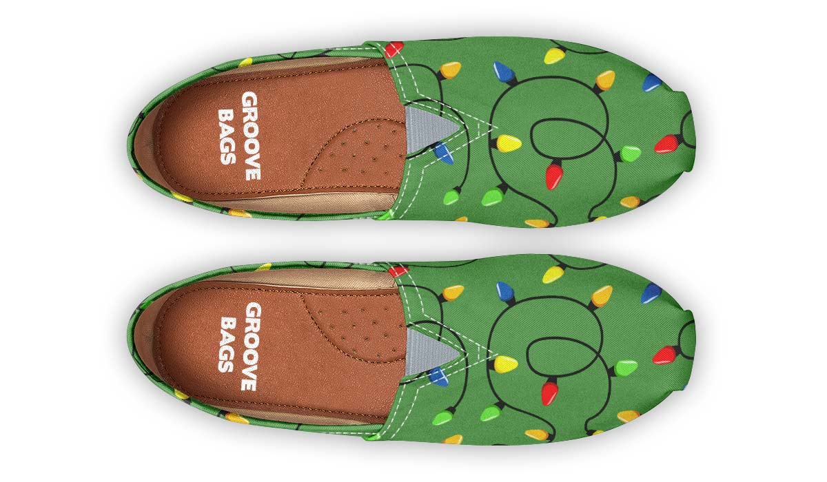 Christmas Lights Casual Shoes