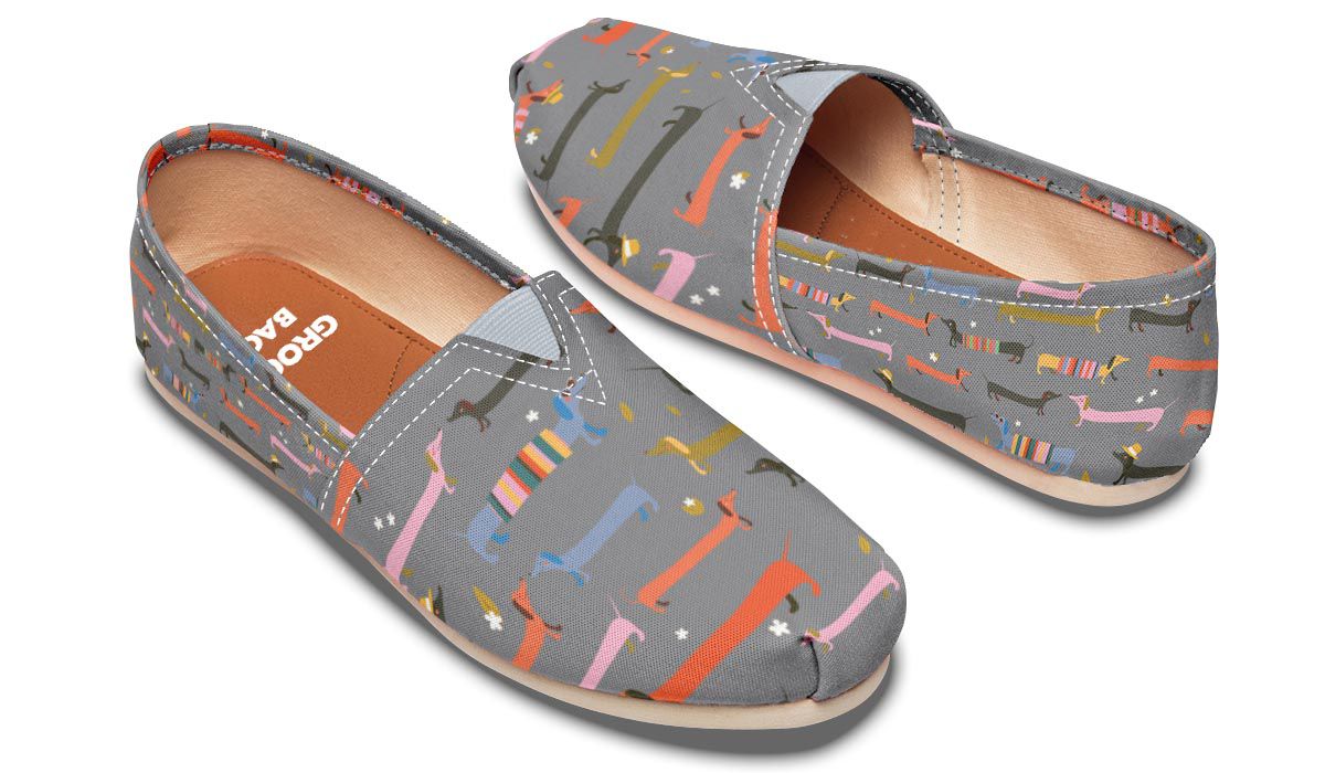 Dachshund Pals Casual Shoes