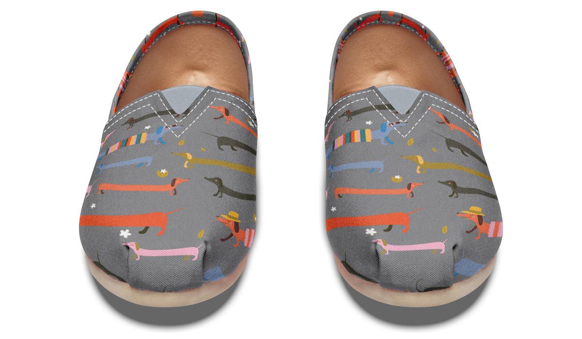 Dachshund Pals Casual Shoes