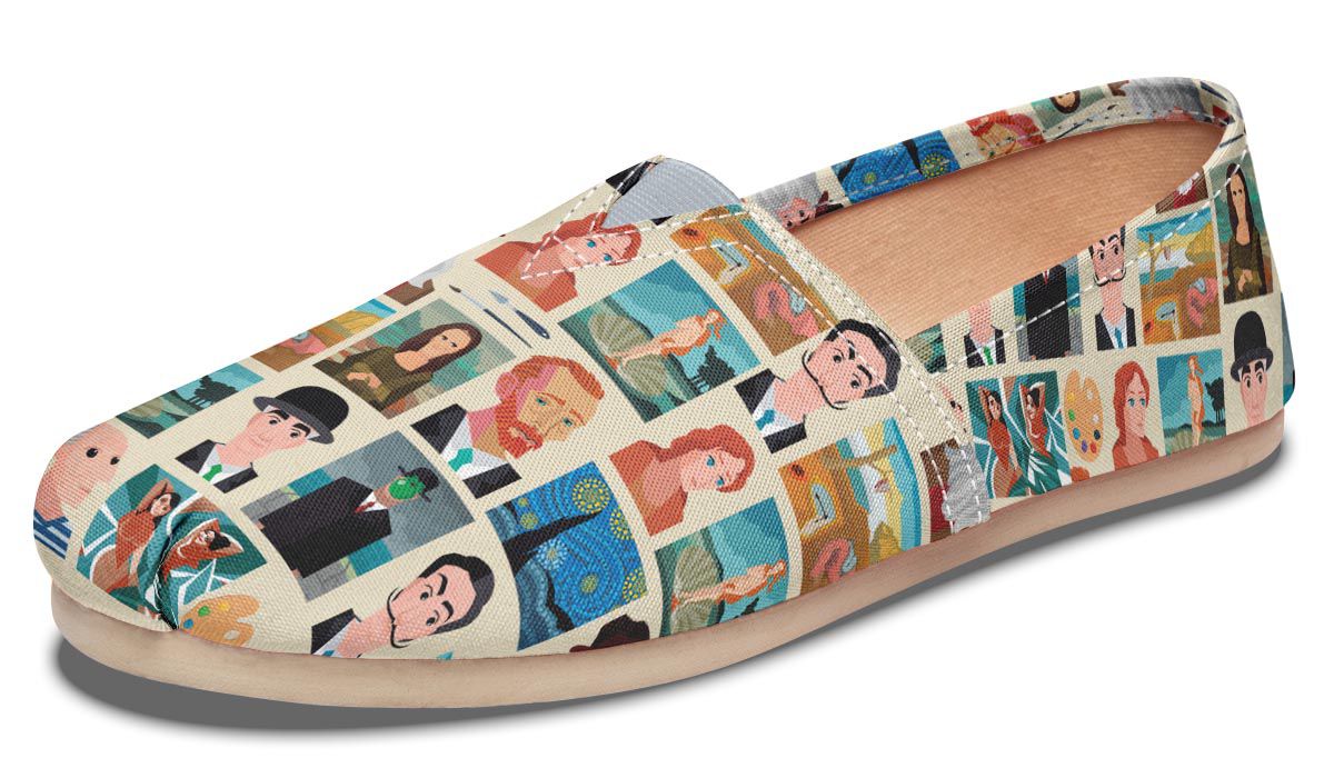 Famous Painters Casual Shoes