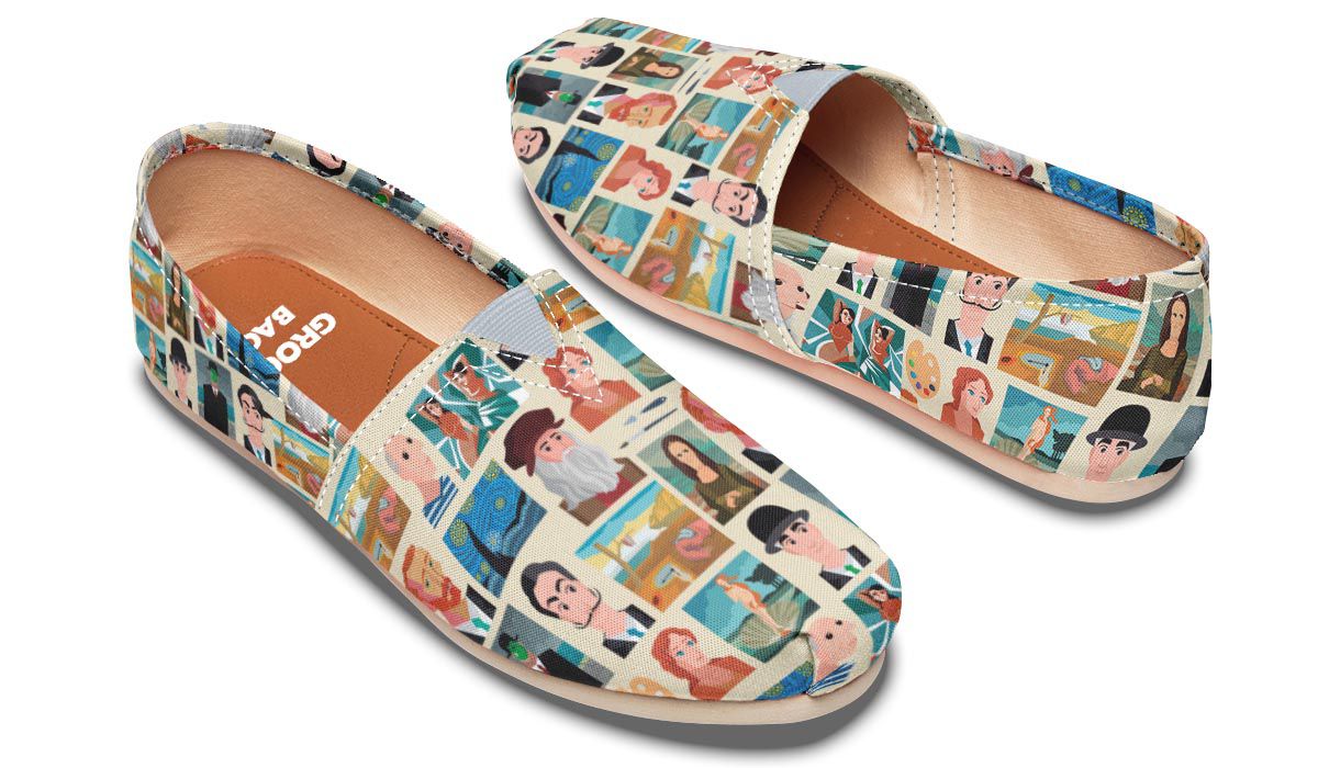 Famous Painters Casual Shoes