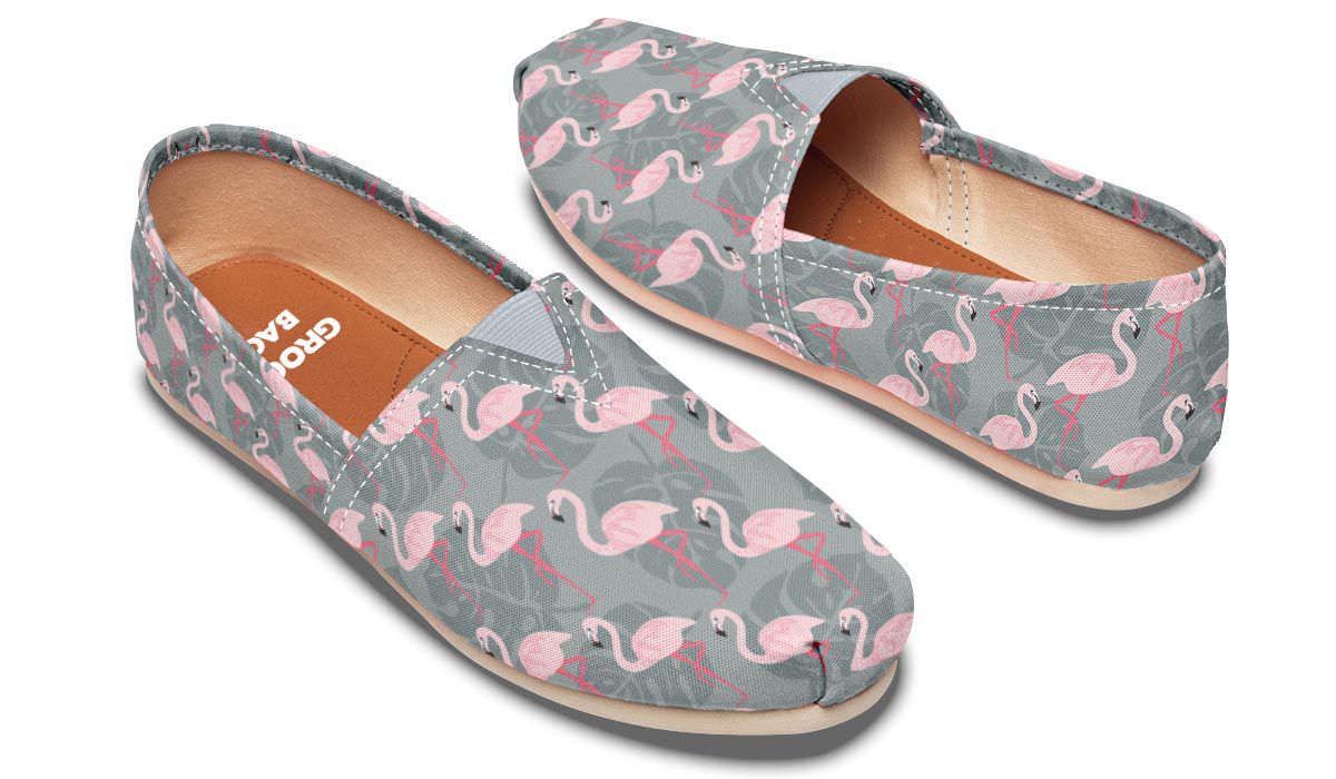 Fancy Flamingos Casual Shoes