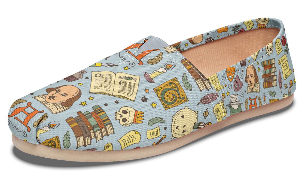 Literature Pattern Shoes