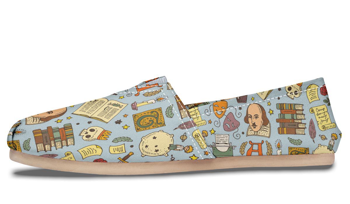 Literature Pattern Shoes